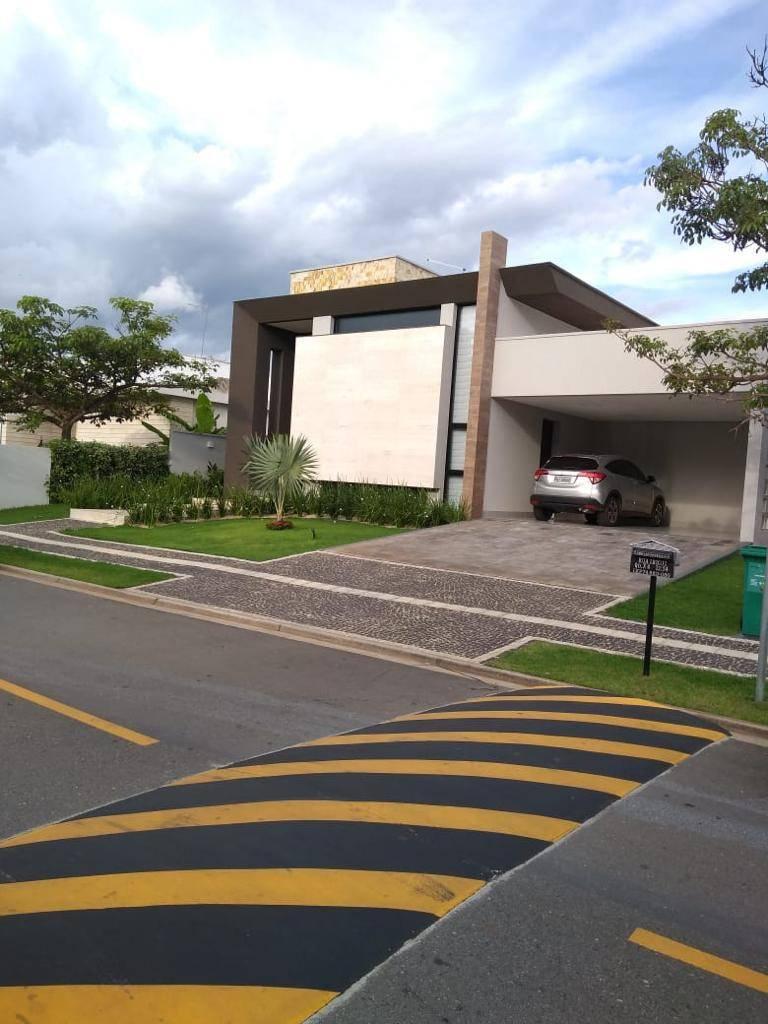 ALPHAVILLE ARAGUAIA - Casa de condomínio com 4 suítes, 269m de área construída², à venda em Goiânia, Alphaville Flamboyant Residencial Araguaia